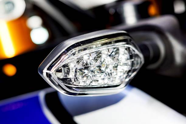 istock turn Lamp of motorcycle 531314407