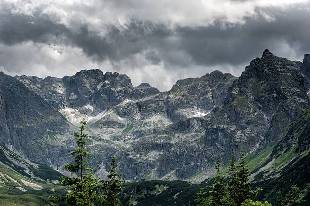 istock Dark clouds in Tatra Mountains, Poland 531317594