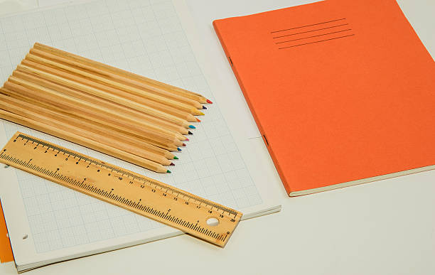 istock Colouring pencils and note books 531317798