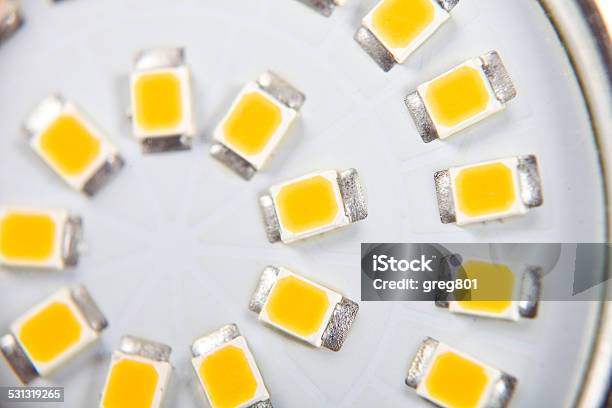 Led Bulb Macro Clippingpath Xxxl Stock Photo - Download Image Now - LED Light, Light Bulb, Lighting Equipment