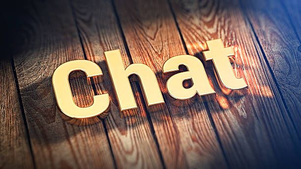 istock Word Chat on wood planks 531319876