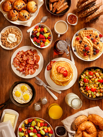 Breakfast Feast - Photographed on Hasselblad H3D2-39mb Camera