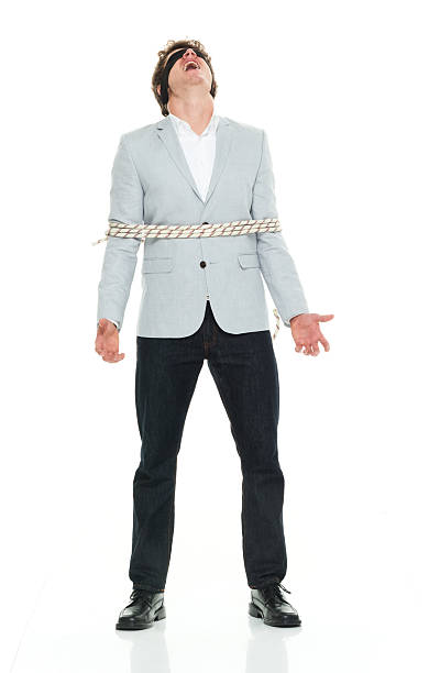 istock Smart casual man tied up 531324642