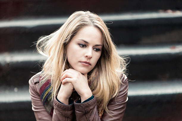 istock Sad looking young woman 531327408
