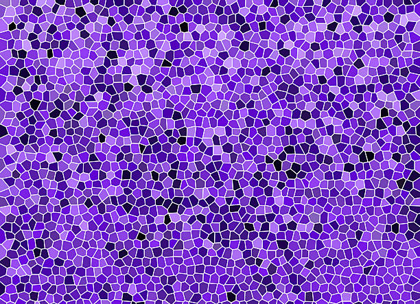 istock Purple mosaic background 531328135
