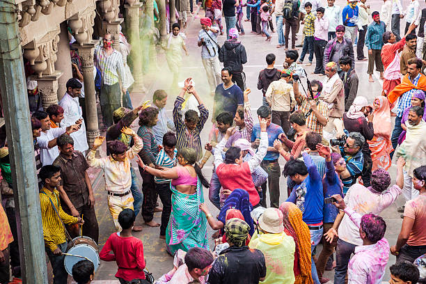 istock Holi Festival crowd 531329844