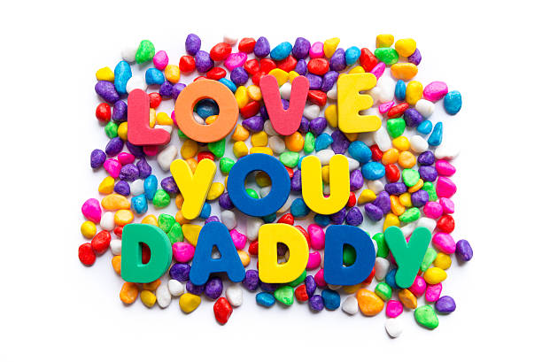 istock love you daddy word in colorful stone 531331149