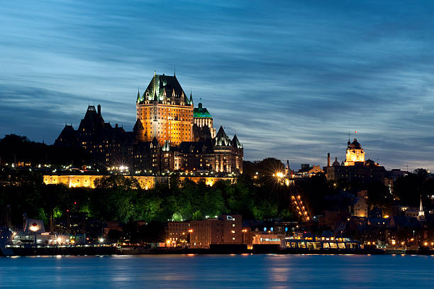 istock Old Quebec City at dusk 531331496