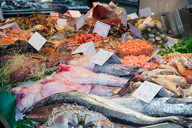 istock Fish and seafood store 531332359