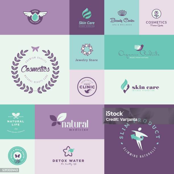 Set Of Modern Flat Design Beauty And Healthcare Icons Stock Illustration - Download Image Now