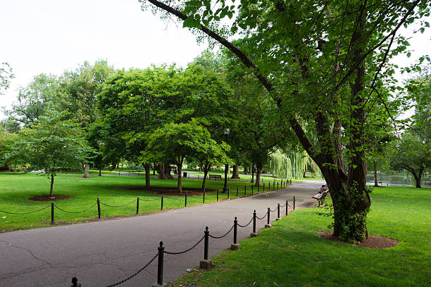 istock Walkway at Public Garden in Boston, MA 531333604
