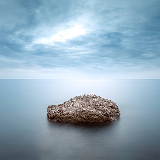 istock Minimalist Seascape. Coastal Sunrise. 531346197