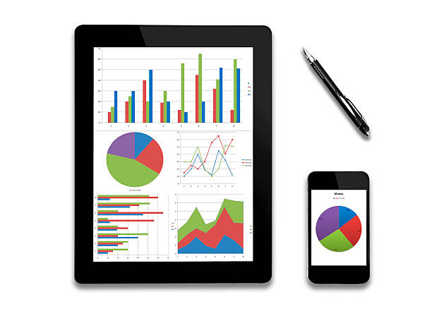 istock digital tablet showing charts and diagram on screen 531347891