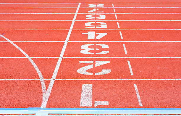 istock Starting Line of Track Running 531348143