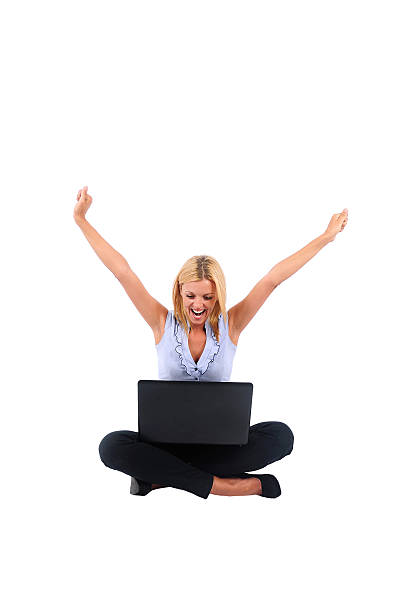istock Isolated Business Woman 531348575