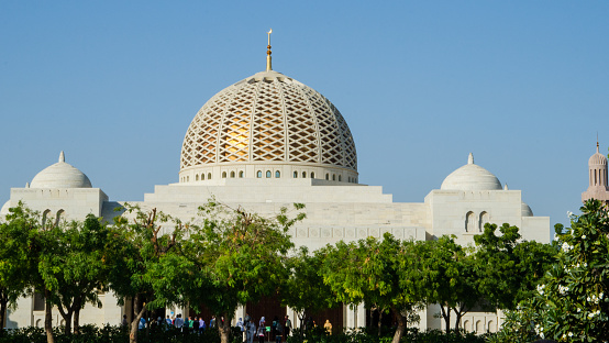 Dakar, Senegal: bell towers and façade with fulani caryatids of the Cathedral of Our Lady of Victories, also known as Cathedral of African Remembrance, is the largest church in Dakar and the seat of the archdiocese. Monumental building, designed by the architect Charles-Albert Wulffleff.