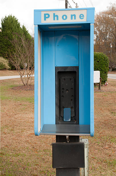 istock Telephone booth cell phone 531349209