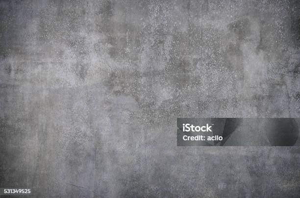 Alta Resolución Fotografía De Un Gris Pared De Cemento Foto de stock y más banco de imágenes de Pared de cemento