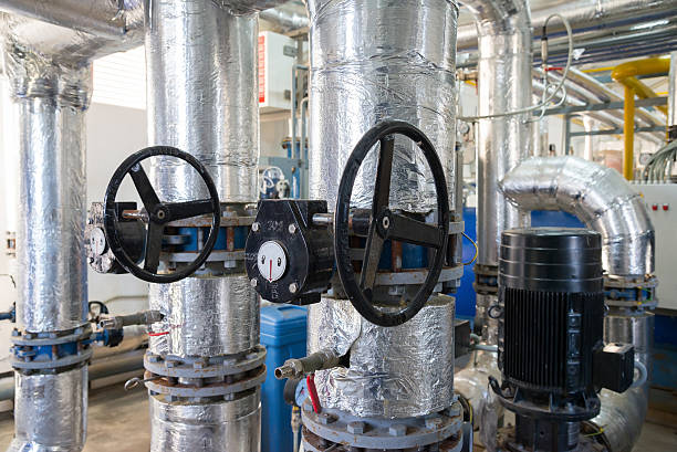 istock Place in a large industrial boiler room. 531349601