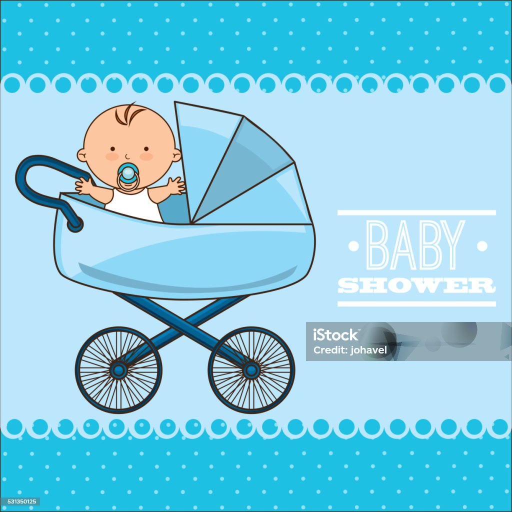 baby shower baby shower design, vector illustration eps10 graphic 2015 stock vector