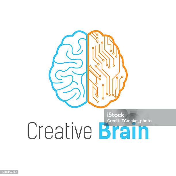 Creative Brain Stock Illustration - Download Image Now - 2015, Abstract, Anatomy