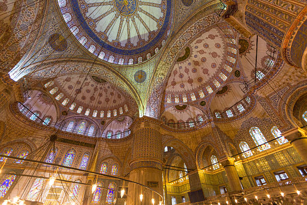 istock Blue Mosque in Istanbul, interior view 531357845