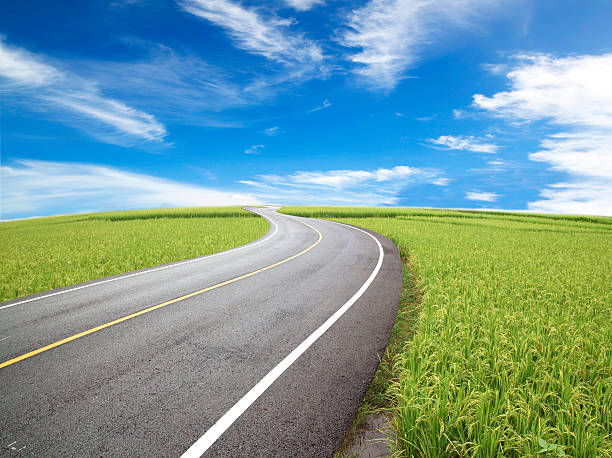 istock Road and Sky Cornfield trip 531358887