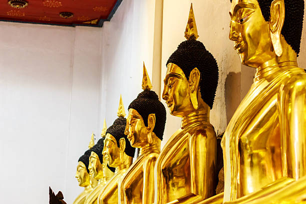 istock Golden buddha in temple 531364455