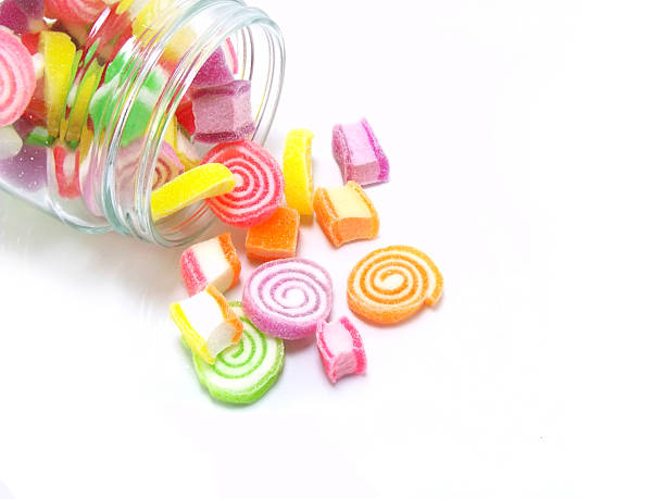 istock jelly in glass jar isolated on white background 531373191