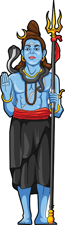 God Shiva Stock Illustration - Download Image Now - 2015, Adult,  Backgrounds - iStock
