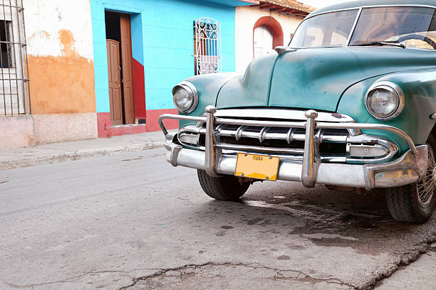 istock Old Classic Car in Trinidad 531381705