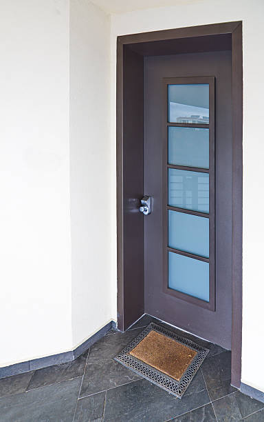 istock Modern Mediterranean house door 531382361