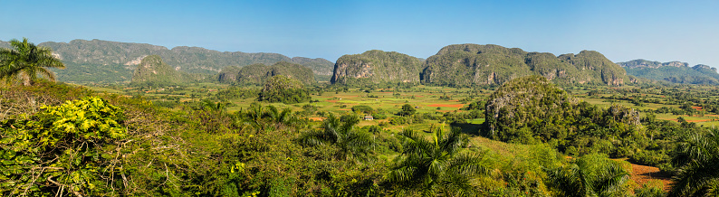 The Vinales valley is a UNESCO World Heritage Site.