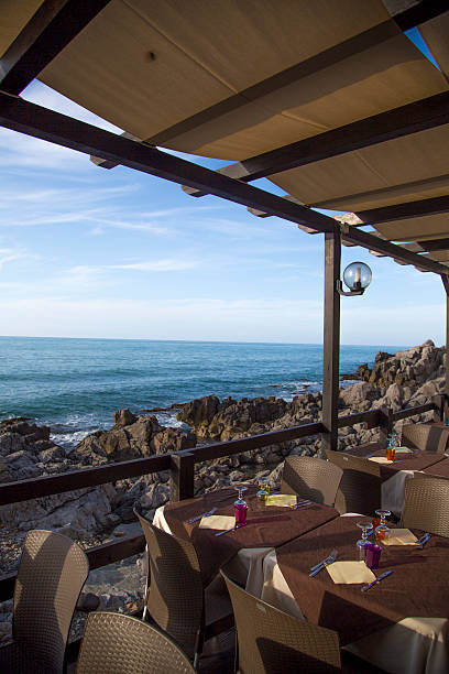 istock Restaurant at Cefalu, Sicily 531384631