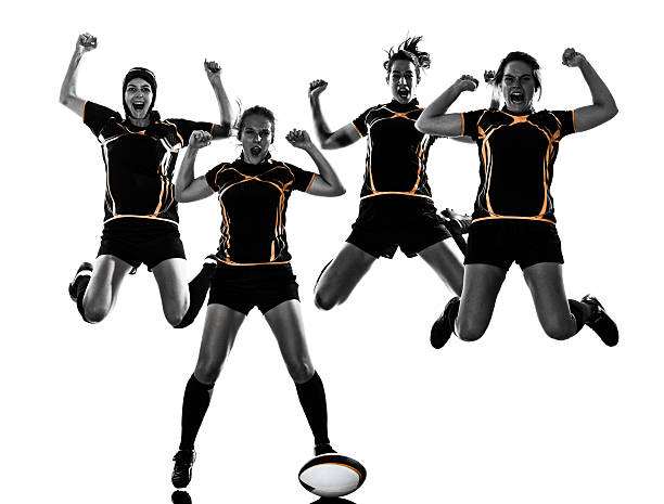 istock rugby women players team silhouette 531385421