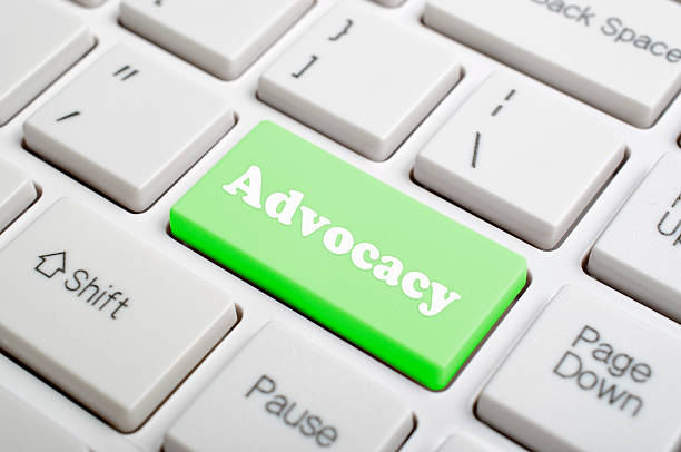 istock Advocacy key on keyboard 531385649
