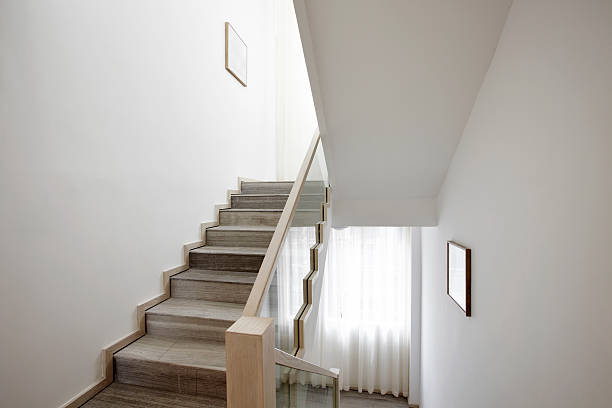 istock Elegant house interiors,handrail stair 531397361
