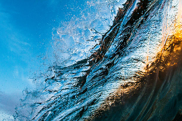 onda - california encinitas beauty in nature blue - fotografias e filmes do acervo