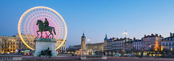 Famous Place Bellecour by night