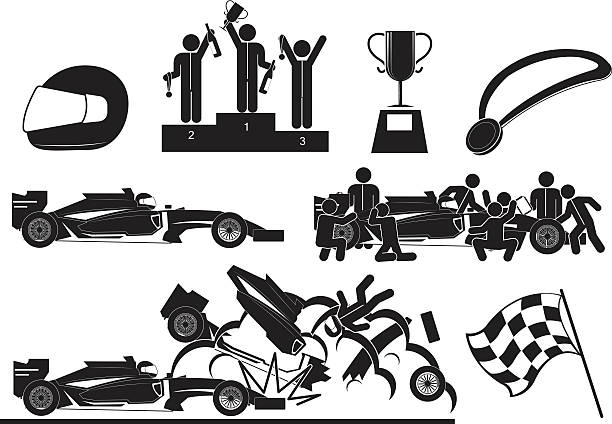 計算式 1 - silhouette trophy sport success点のイラスト素材／クリップアート素材／マンガ素材／アイコン素材