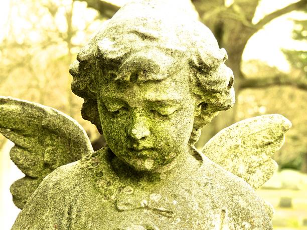 istock Angel in the Garden 531398372