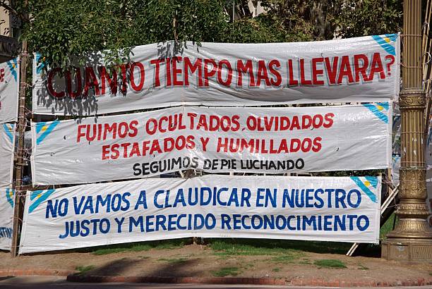 istock Demonstration in Buenos Aires, Argentina 531399457