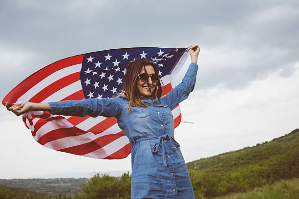 istock Enjoyment in freedom on Independece day 531400218