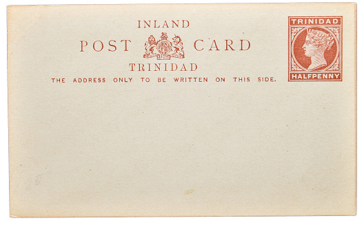 Unused English letter card c. 19th century.