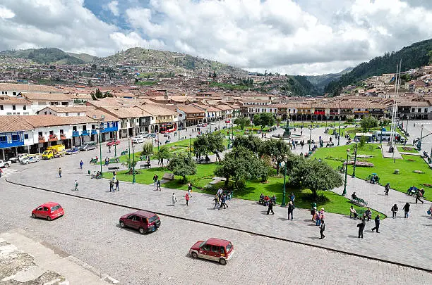 Mainsquare in Cusco, Peru