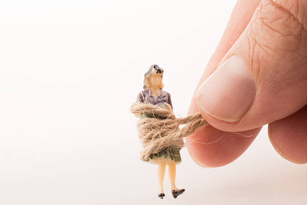 istock Woman tied 531402808