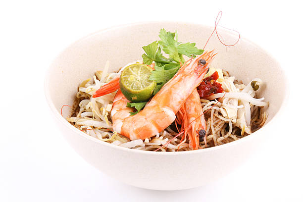 istock Sarawak laksa isolated on white 531403634