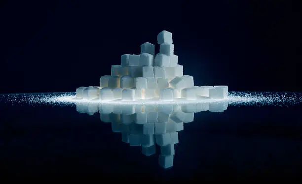 Photo of Sugar Cube Reflection