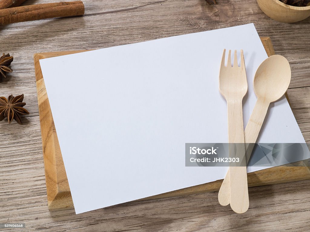 Menu Paper Vector White Menu Paper Template Background Stock Photo - Download Image Now ...