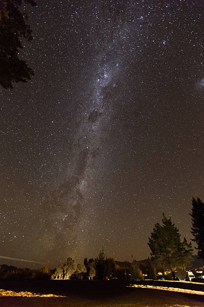 istock milky way in dark night 531407808
